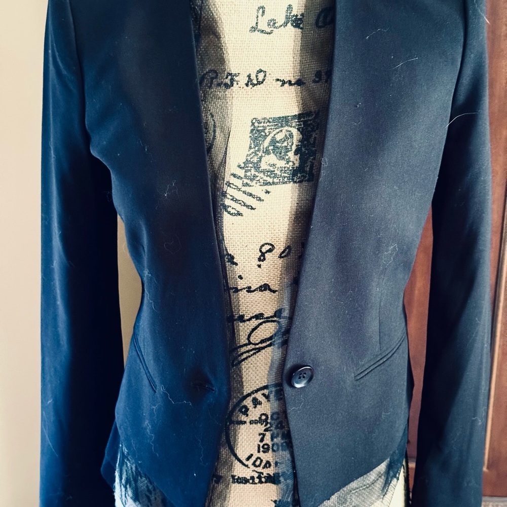 BCBGMaxAzria Black Tailored Blazer